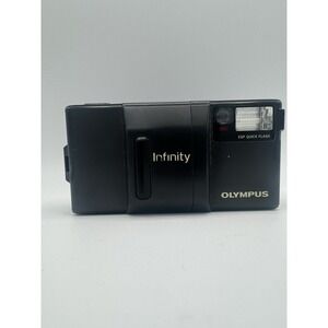 Vintage Olympus Infinity Camera 35MM 1:2.8 ESP Quick Flash Tested